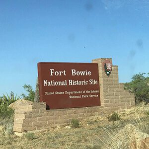 Fort-Bowie-Header Fort Bowie National Historic Site Sign