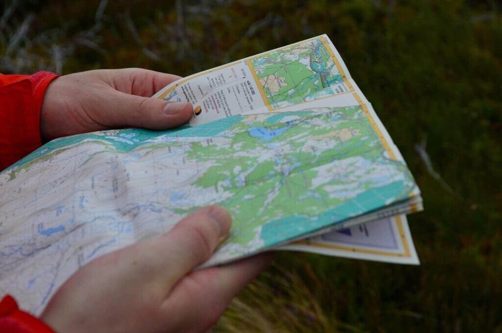 8 Scouting Skills Every Backpacker Should Know! backpacking survival skills including orienteering with map and compass on the trail