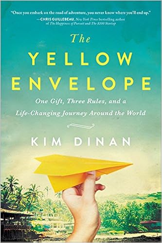 The Yellow Envelope by Kim Dinan adventure travel book