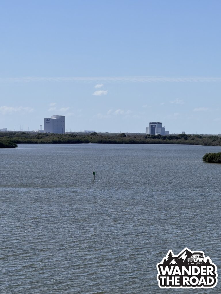 A view looking from The Gantry at LC-39